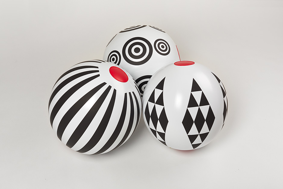 Fatra Inflatable Toy Black & White Beach Balls